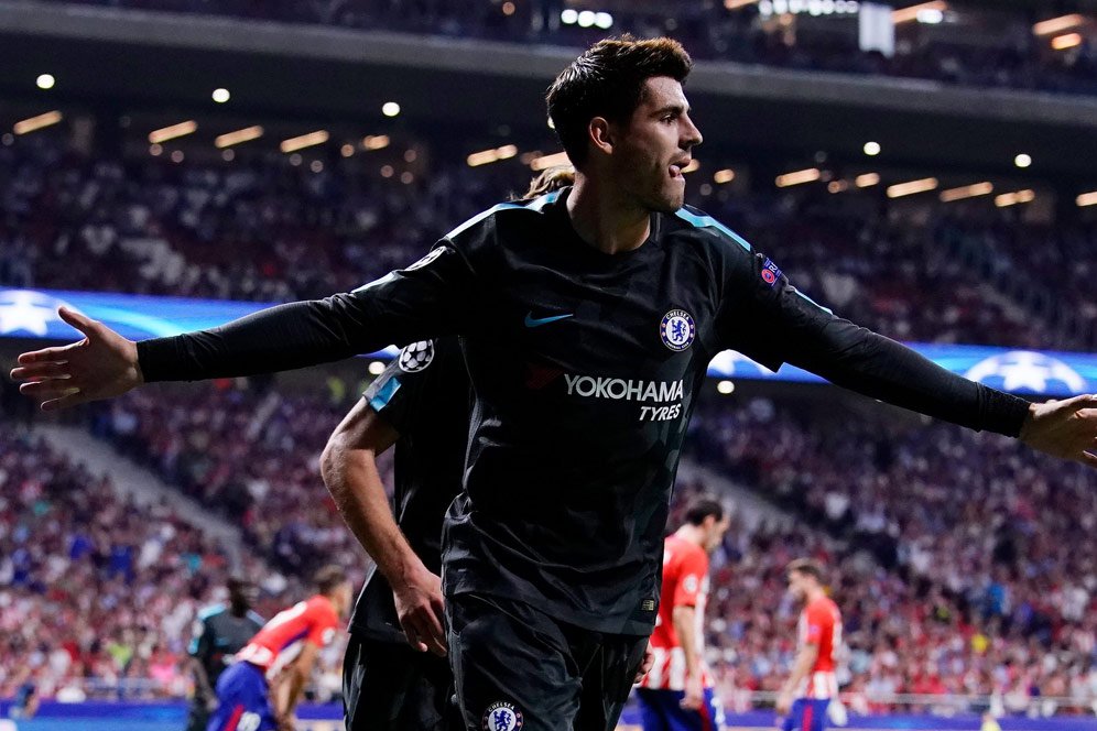 Morata Merasa Beruntung Main Bareng Hazard Morata Merasa Beruntung Main Bareng Hazard
