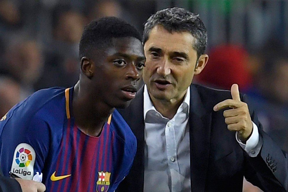 Valverde Puji Kinerja Dembele dan Coutinho di Barca Valverde Puji Kinerja Dembele dan Coutinho di Barca