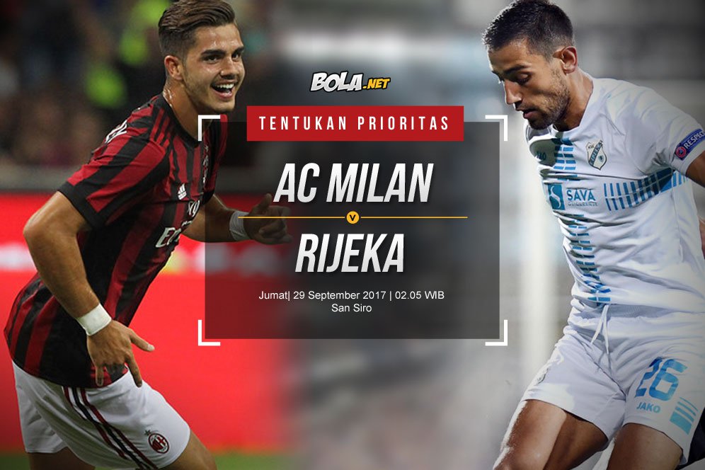 Prediksi AC Milan vs Rijeka 29 September 2017 Prediksi AC Milan vs Rijeka 29 September 2017