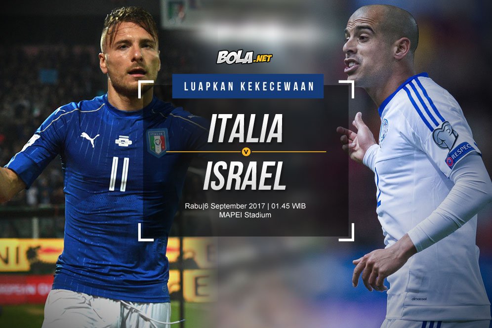 Prediksi Italia vs Israel 6 September 2017 Prediksi Italia vs Israel 6 September 2017