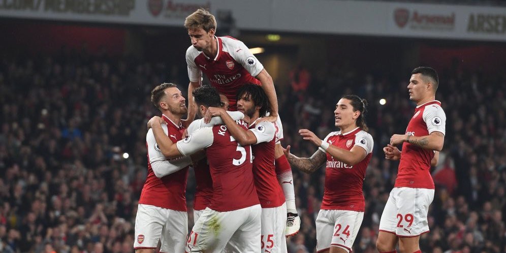 Selerasi pemain Arsenal saat lawan West Brom.