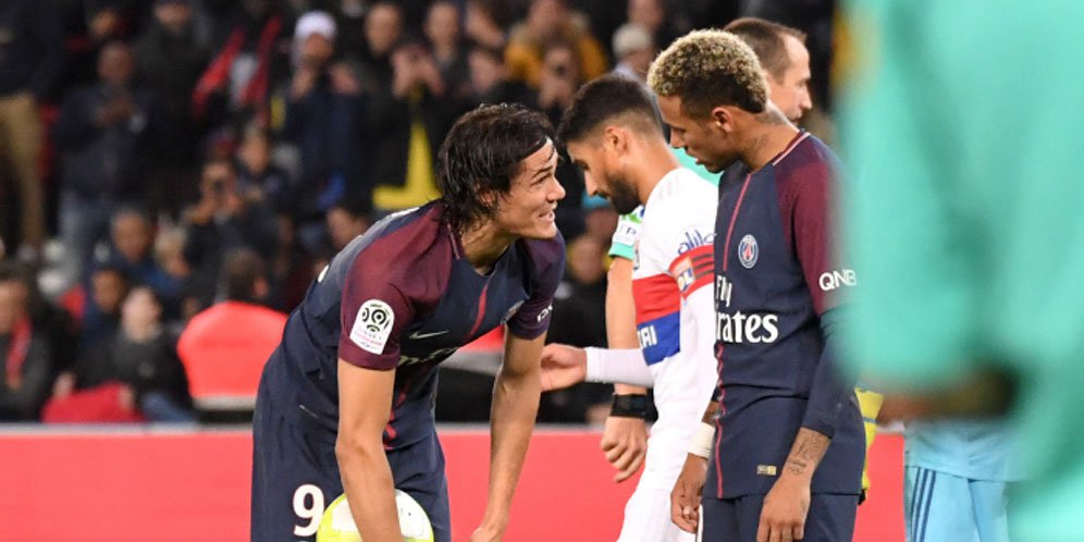 Edinson Cavani dan Neymar