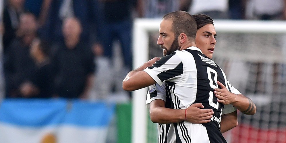 Gonzalo Higuain dan Paulo Dybala