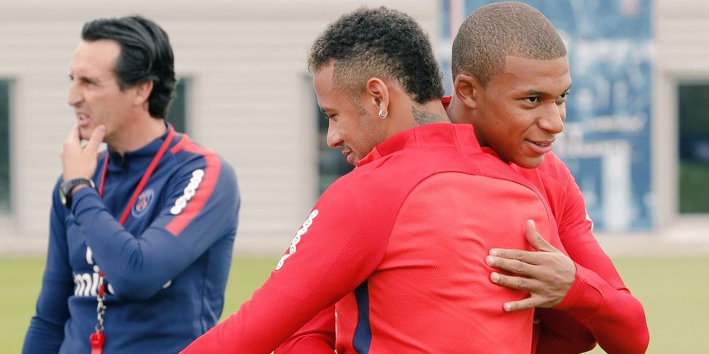 Kylian Mbappe dan Neymar