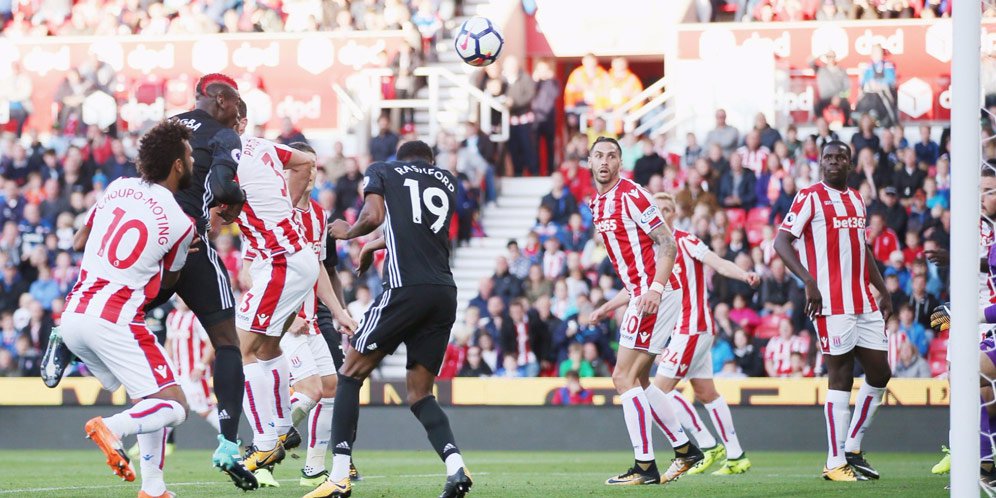 Stoke City vs Manchester United.