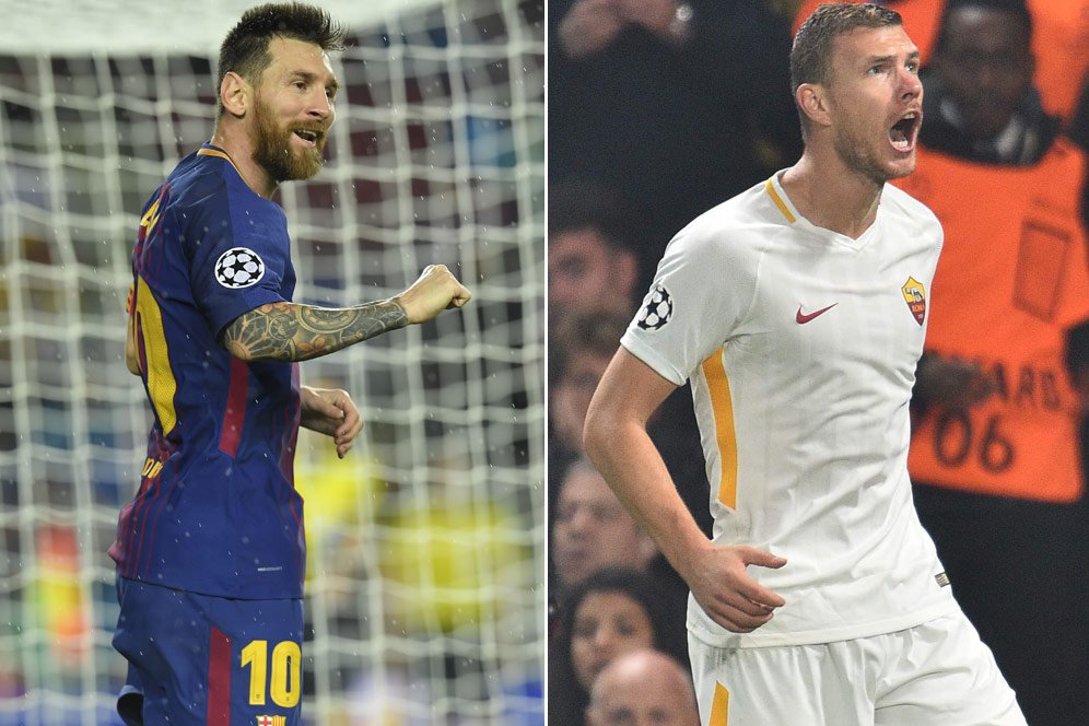 100 Untuk Lionel Messi dan Edin Dzeko 100 Untuk Lionel Messi dan Edin Dzeko