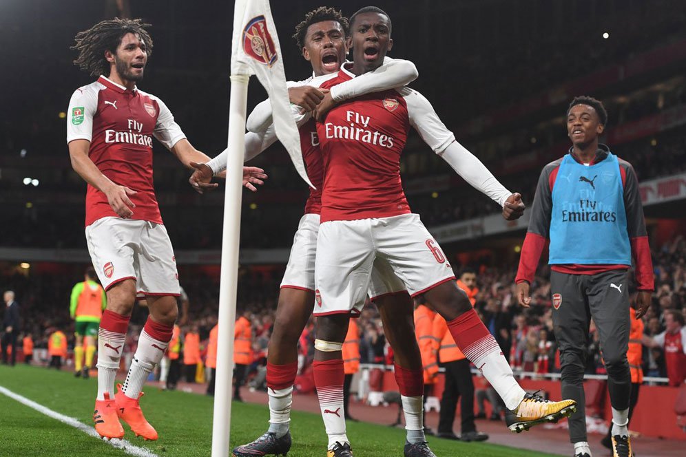 Henry Tak Kaget dengan Aksi Fantastis Nketiah Henry Tak Kaget dengan Aksi Fantastis Nketiah