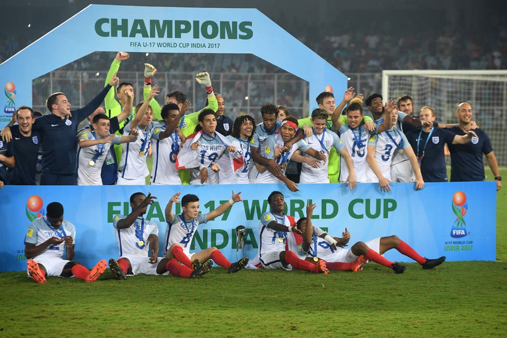 Perjalanan Inggris menjadi Juara Piala Dunia U-17: Sempat Kesulitan Lawan Jepang di 16 Besar