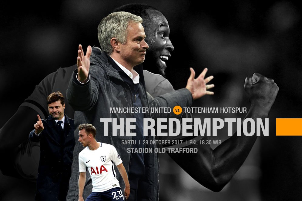 Prediksi Manchester United vs Tottenham 28 Oktober 2017