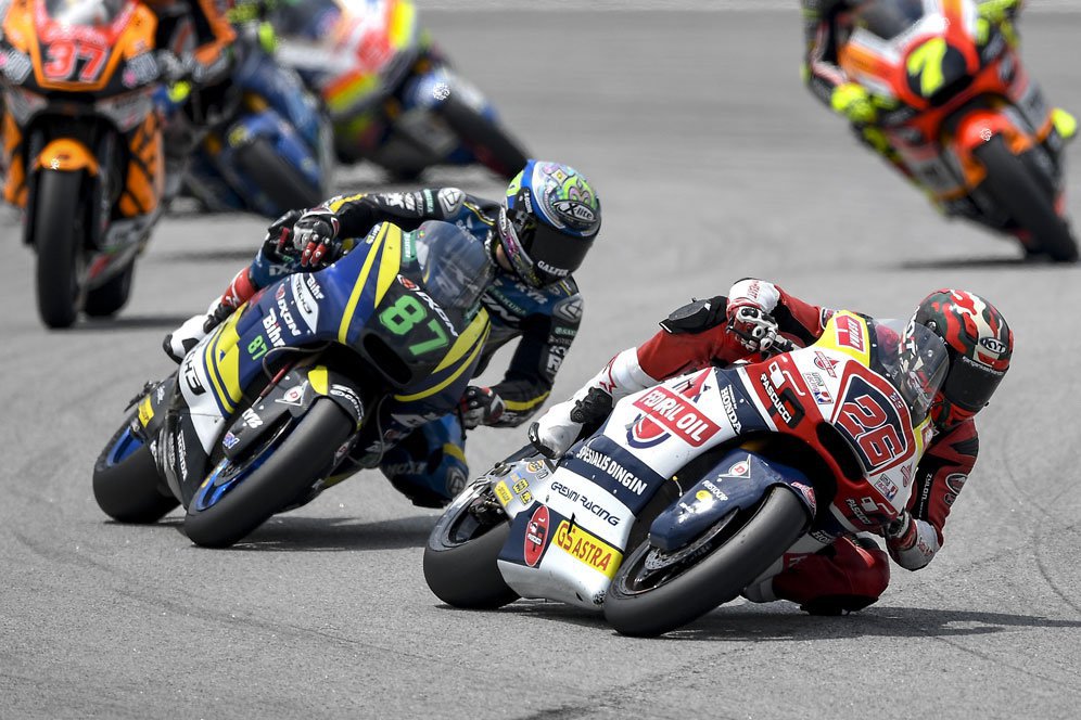 Dimas Ekky Kecewa Gagal Finis di Moto2 Malaysia Dimas Ekky Kecewa Gagal Finis di Moto2 Malaysia
