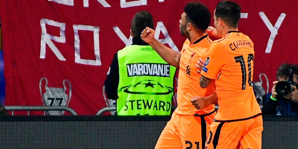 Alex Oxlade-Chamberlain dan Philippe Coutinho