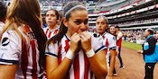 Selebrasi Goyang Ngebor, Pesepakbola Wanita Ini Viral di Meksiko
