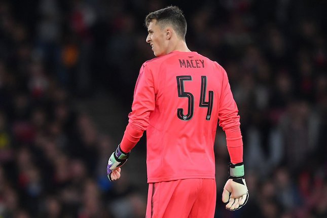Matt Macey (Arsenal) - 201 cm Matt Macey (Arsenal) - 201 cm