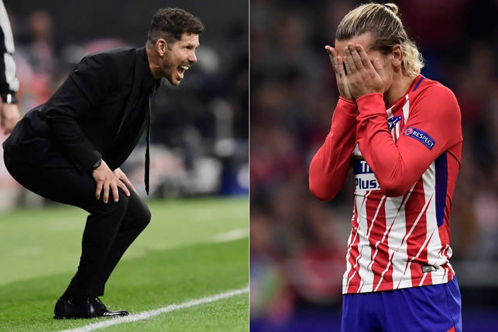 Griezmann Butuh Dukungan Moral dari Seluruh Atletico Griezmann Butuh Dukungan Moral dari Seluruh Atletico
