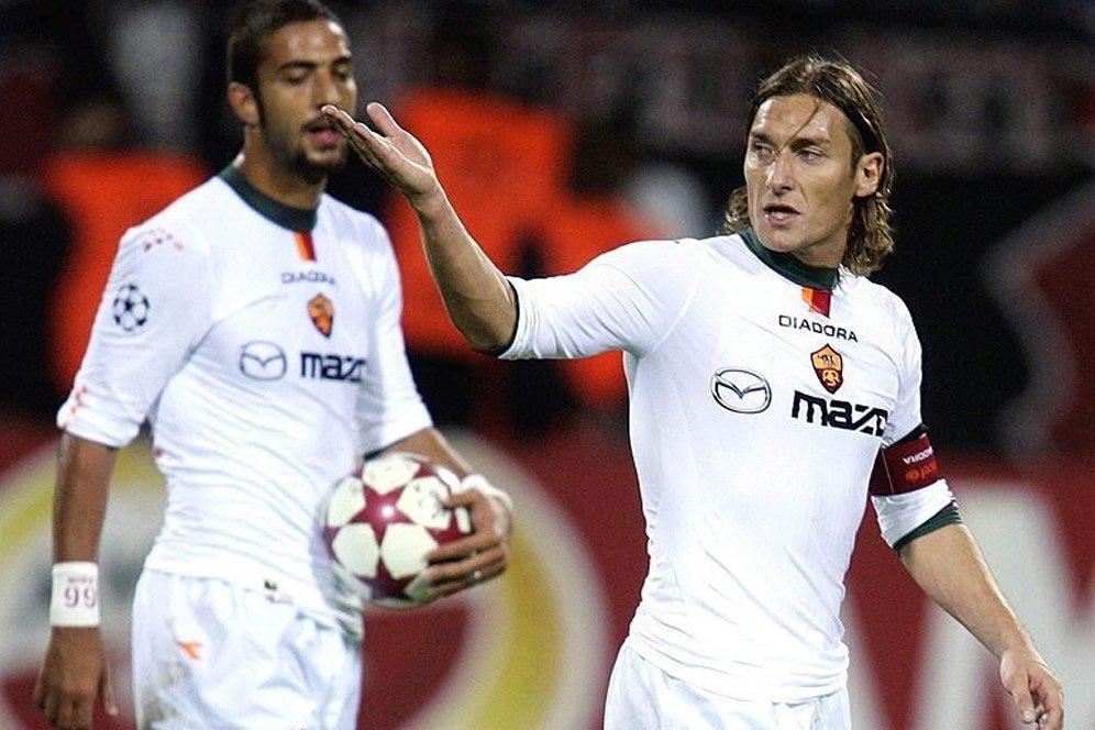 'Saya Sanggup Bersaing Dengan Siapa Saja, Kecuali Totti' 'Saya Sanggup Bersaing Dengan Siapa Saja, Kecuali Totti'
