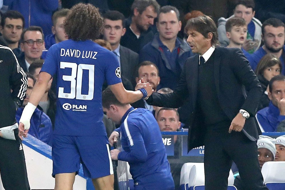 Pencoretan Luiz Jadi Bukti Conte Pegang Kendali di Chelsea Pencoretan Luiz Jadi Bukti Conte Pegang Kendali di Chelsea