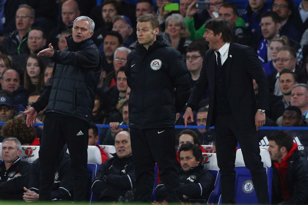 Mourinho Siap Berdamai dengan Conte di Old Trafford Mourinho Siap Berdamai dengan Conte di Old Trafford