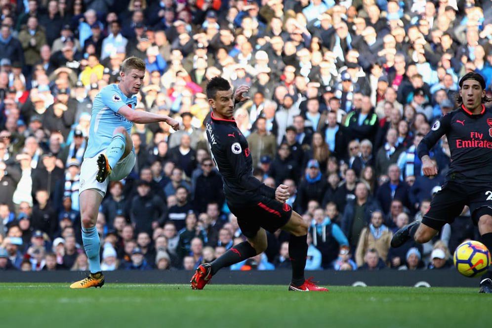 Tumpas Arsenal, De Bruyne Puas Tumpas Arsenal, De Bruyne Puas