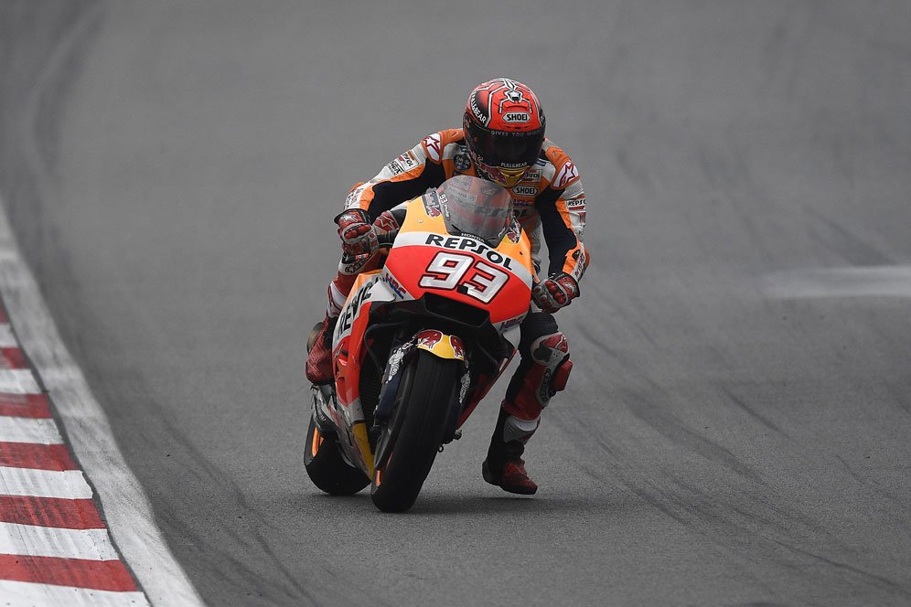 Honda Sebut Marquez Tak Boleh Lengah di Valencia