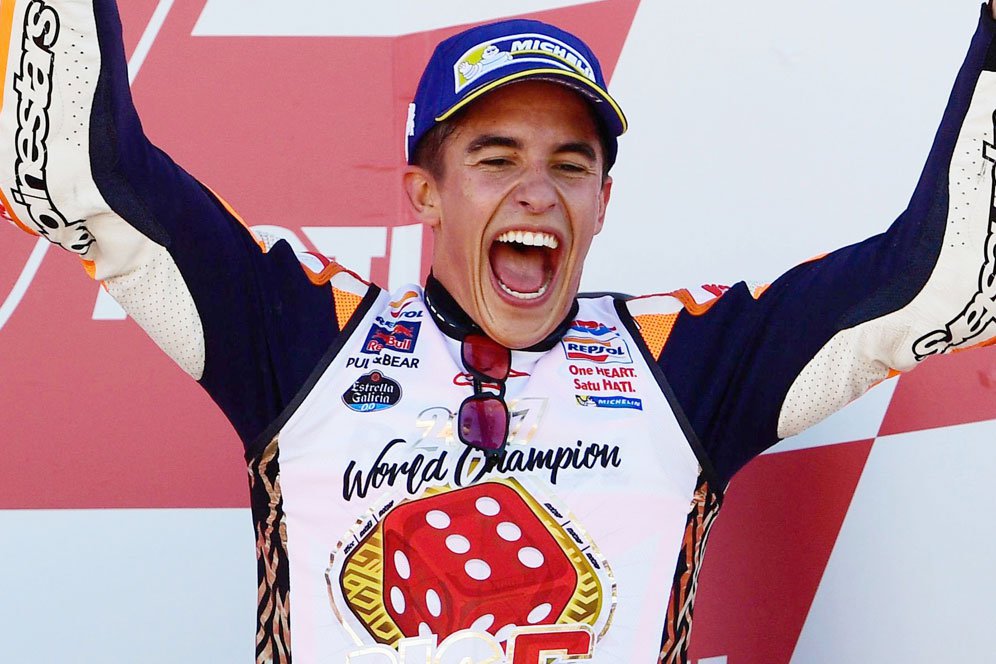 Pecahkan Rekor Valentino Rossi? Ini Opini Marc Marquez Pecahkan Rekor Valentino Rossi? Ini Opini Marc Marquez