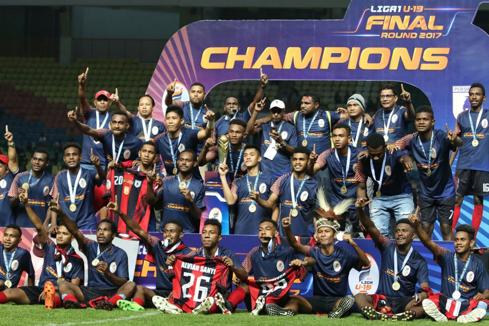 Kegagalan Tim Senior Jadi Motivasi Persipura U-19 Juara Liga Kegagalan Tim Senior Jadi Motivasi Persipura U-19 Juara Liga