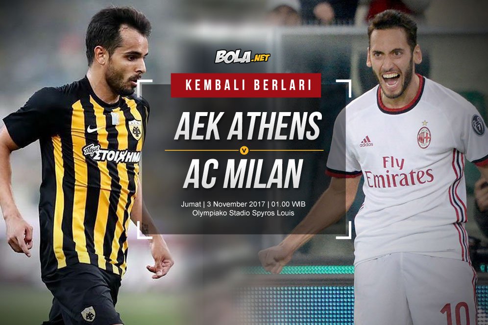 Prediksi AEK Athens vs AC Milan 3 November 2017 Prediksi AEK Athens vs AC Milan 3 November 2017