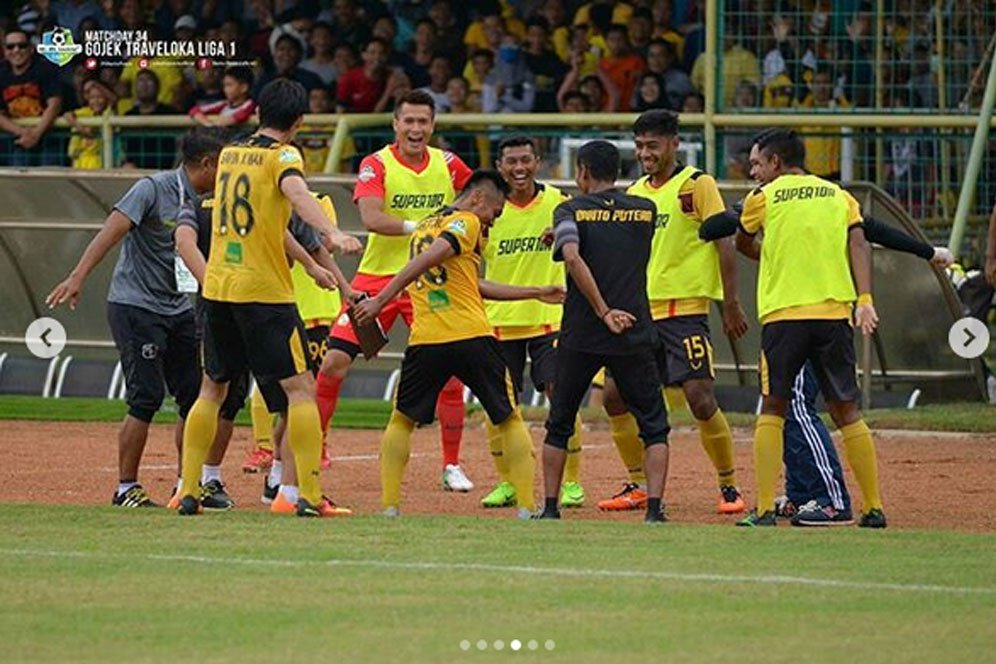 Selebrasi Unik Pemain Barito Putera Ini Viral di Italia