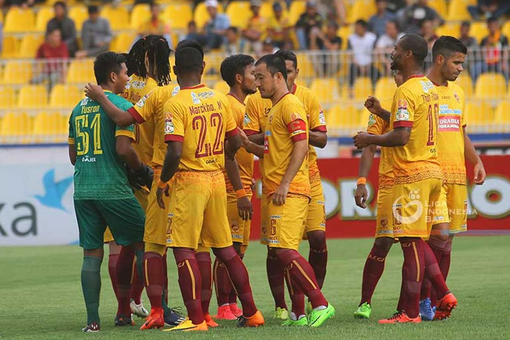 Cetak 10 Gol ke Gawang Persegres, Pemain Sriwijaya Dipuji Cetak 10 Gol ke Gawang Persegres, Pemain Sriwijaya Dipuji