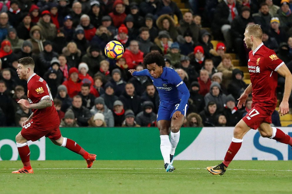 Willian: Itu Bukan Umpan, Tendangan Sangat Berkualitas