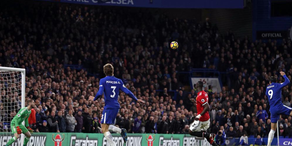 Morata bobol gawang De Gea.