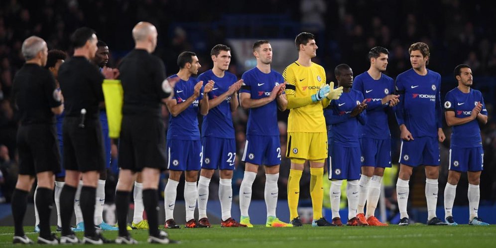 Chelsea saat melawan Swansea City.