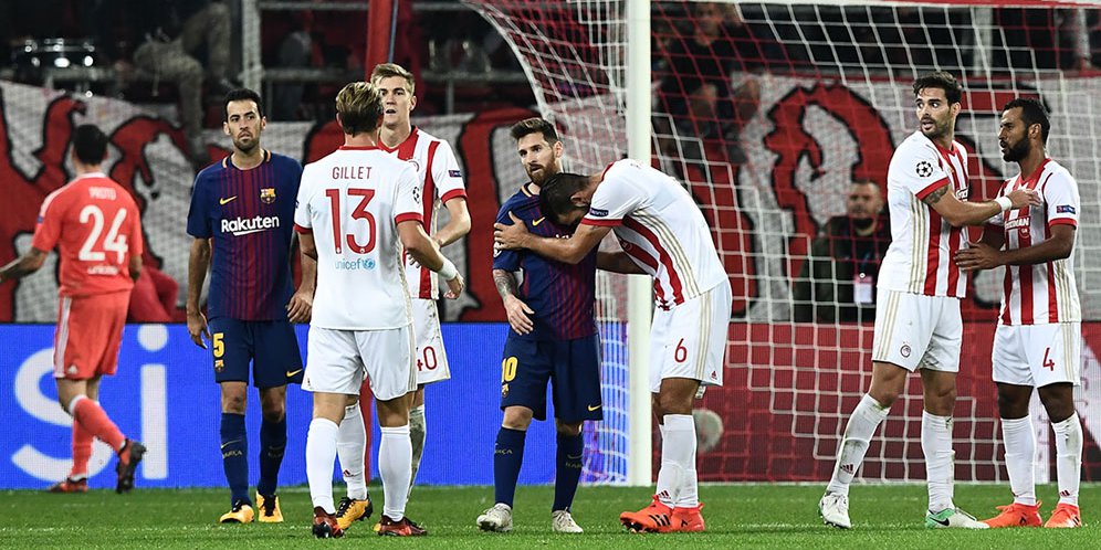 Olympiakos vs Barcelona.
