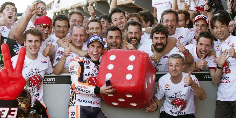 Marc Marquez dan Repsol Honda (c) HRC