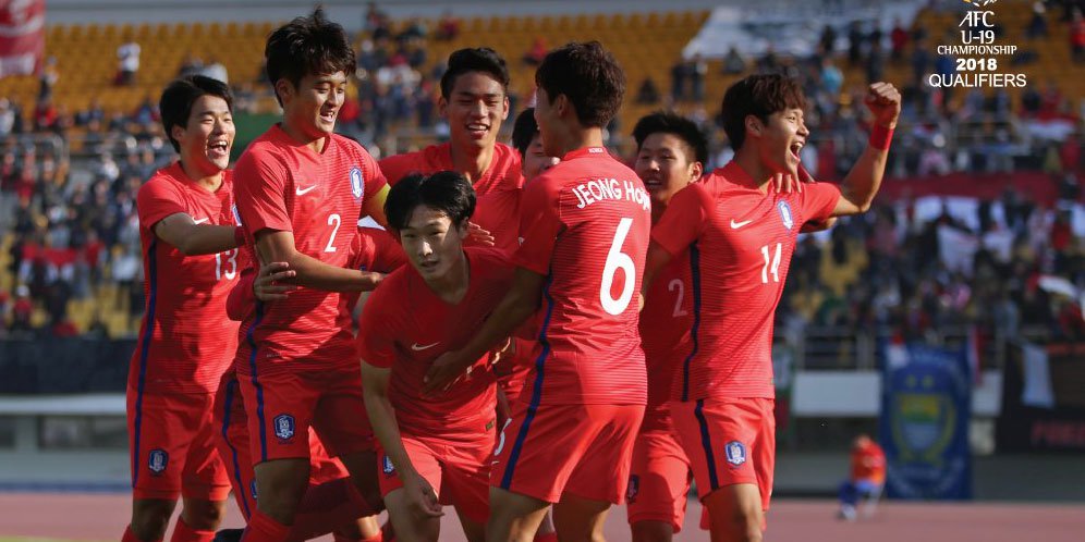 Selebrasi Gol Timnas Korea Selatan U 19