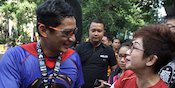 Jadi Superman, Sandiaga Uno Lari Sambil Selamatkan Dunia Jadi Superman, Sandiaga Uno Lari Sambil Selamatkan Dunia