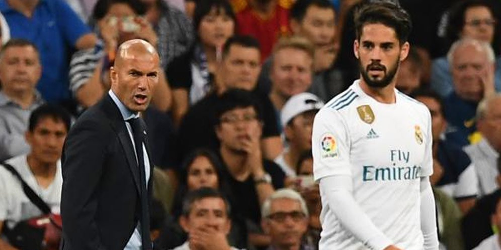 Zinedine Zidane dan Isco