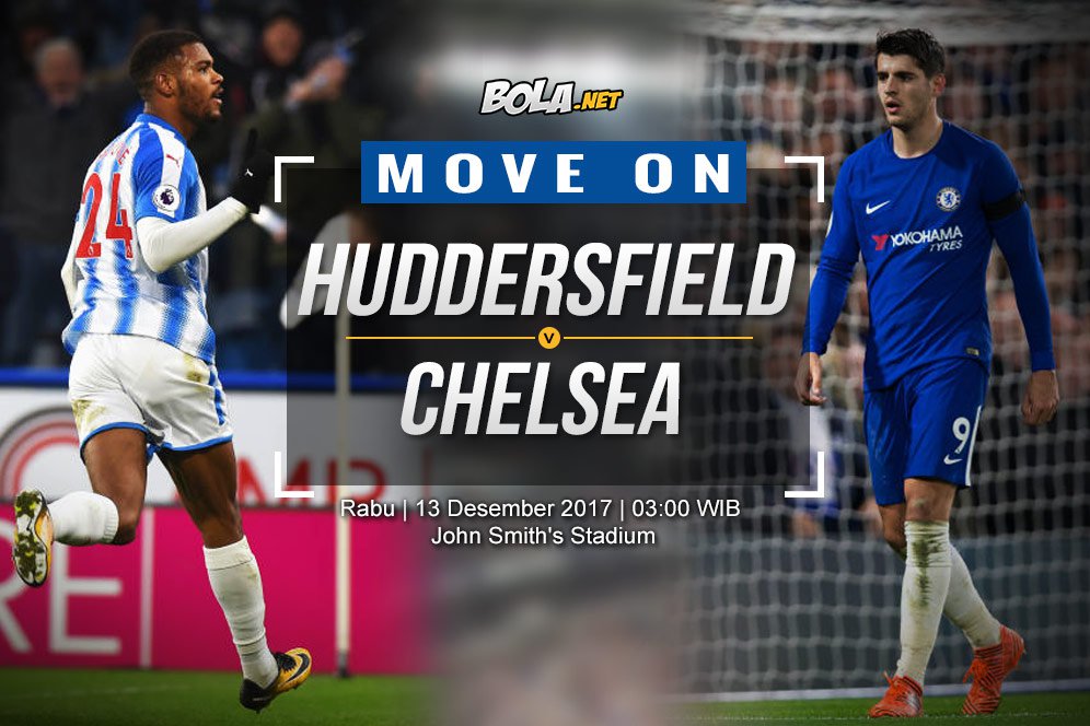 Data dan Fakta Premier League: Huddersfield vs Chelsea