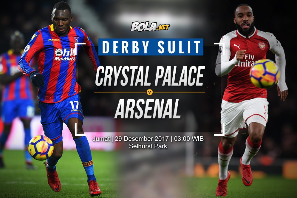 Data dan Fakta Premier League: Crystal Palace vs Arsenal Data dan Fakta Premier League: Crystal Palace vs Arsenal