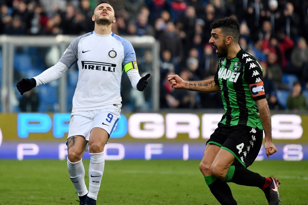 Hasil Pertandingan Sassuolo vs Inter Milan: Skor 1-0 Hasil Pertandingan Sassuolo vs Inter Milan: Skor 1-0