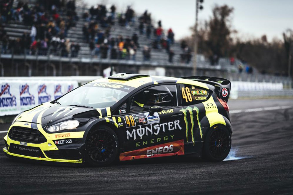 Valentino Rossi, Enam Kali Juara Monza Rally Show! Valentino Rossi, Enam Kali Juara Monza Rally Show!