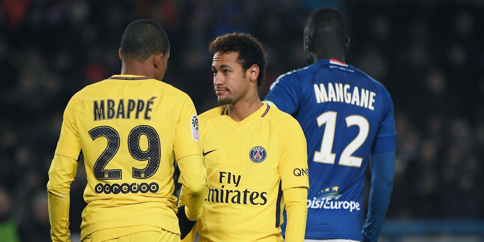 Kylian Mbappe dan Neymar