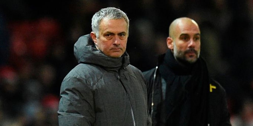 Jose Mourinho dan Josep Guardiola