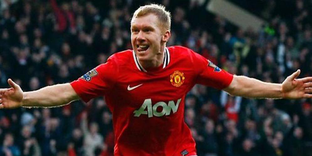 Paul Scholes (c) AFP