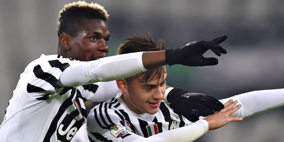 Selebrasi Dybala Dan Pogba