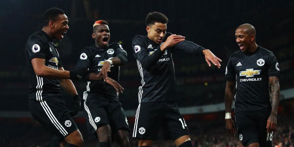 Selebrasi Gol Jesse Lingard