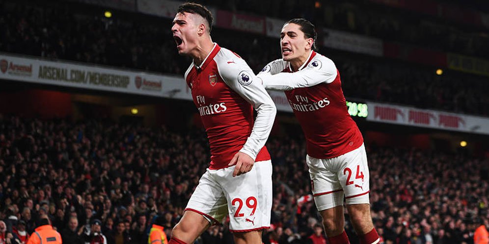 Selebrasi Gol Granit Xhaka