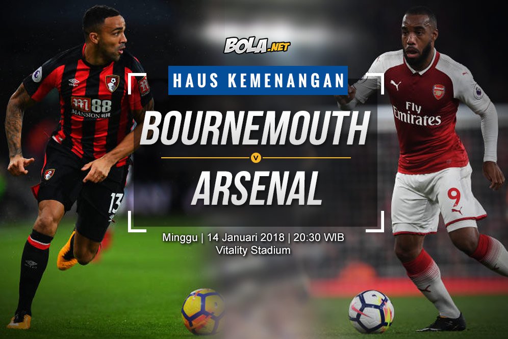 Prediksi Bournemouth vs Arsenal 14 Januari 2018 Prediksi Bournemouth vs Arsenal 14 Januari 2018