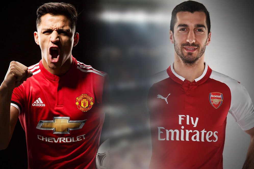 MU dan Arsenal Resmikan Pertukaran Sanchez dan Mkhitaryan MU dan Arsenal Resmikan Pertukaran Sanchez dan Mkhitaryan