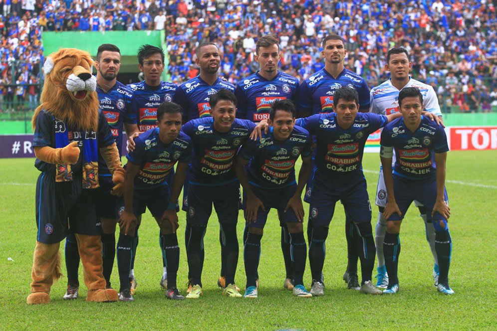 Skuat Arema di PGK 2018, Hanya Dua Pemain Tak Dibawa