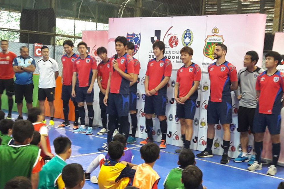 Tiba di Jakarta, FC Tokyo Gelar Coaching Clinic Tiba di Jakarta, FC Tokyo Gelar Coaching Clinic